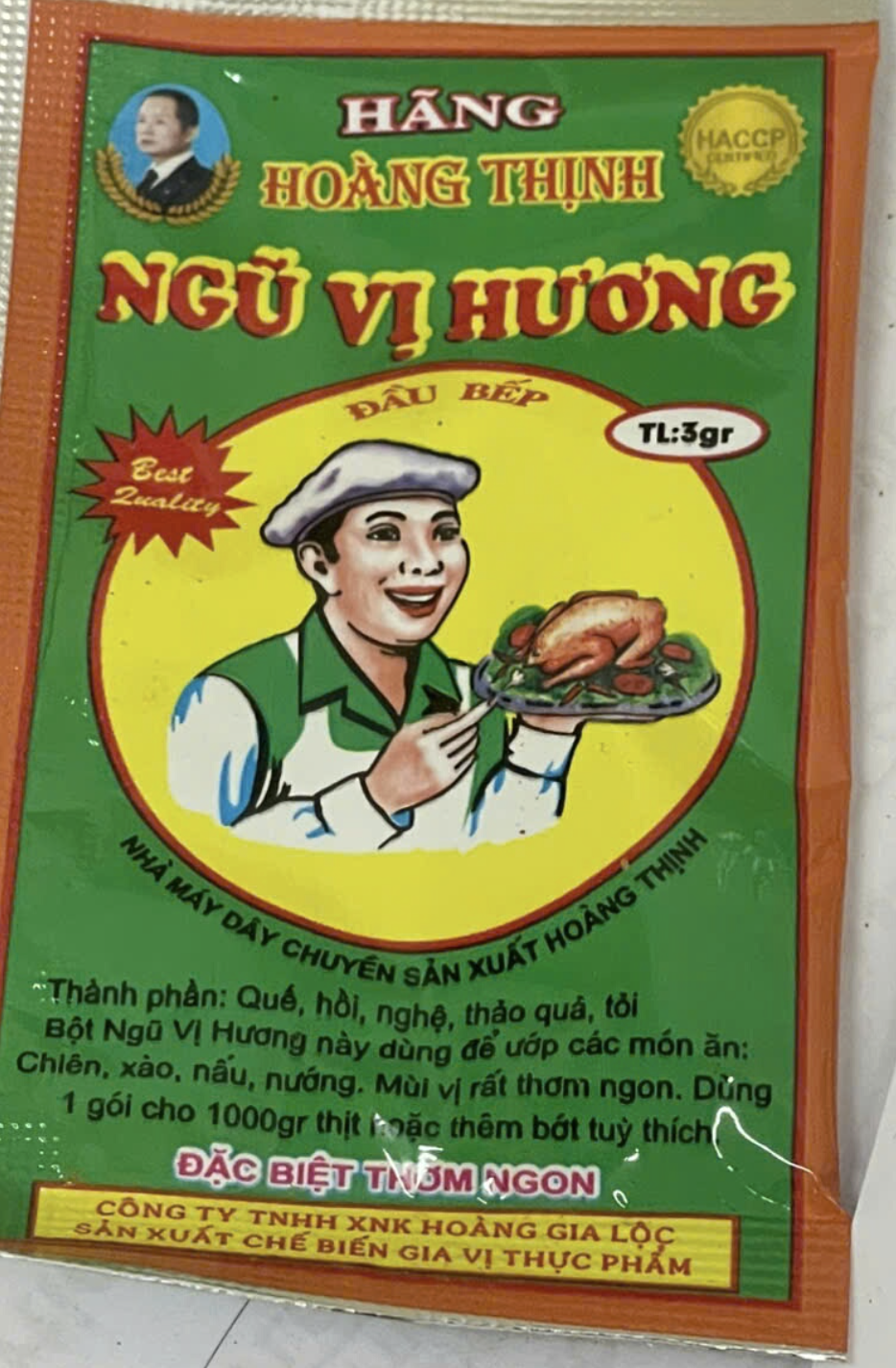 Gia vị Hoàng Thịnh 3g